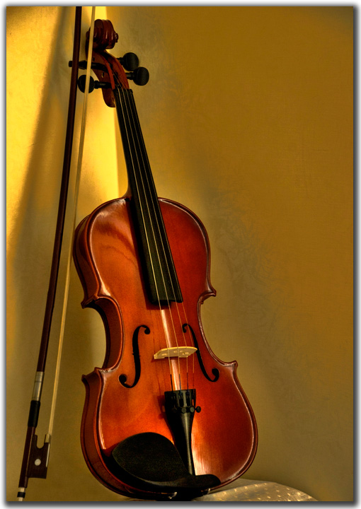 Violino in hdr